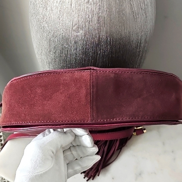 Vince Camuto Burgundy Shoulder Bag - Picture 10 of 10